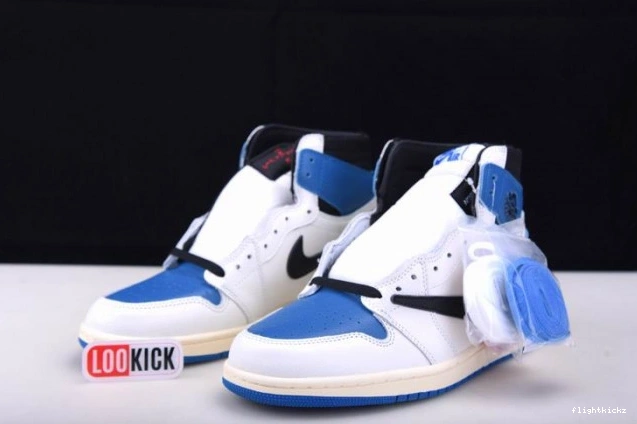 Travis Scott Air DH3227-105 1 White Blue Jordan and 1215